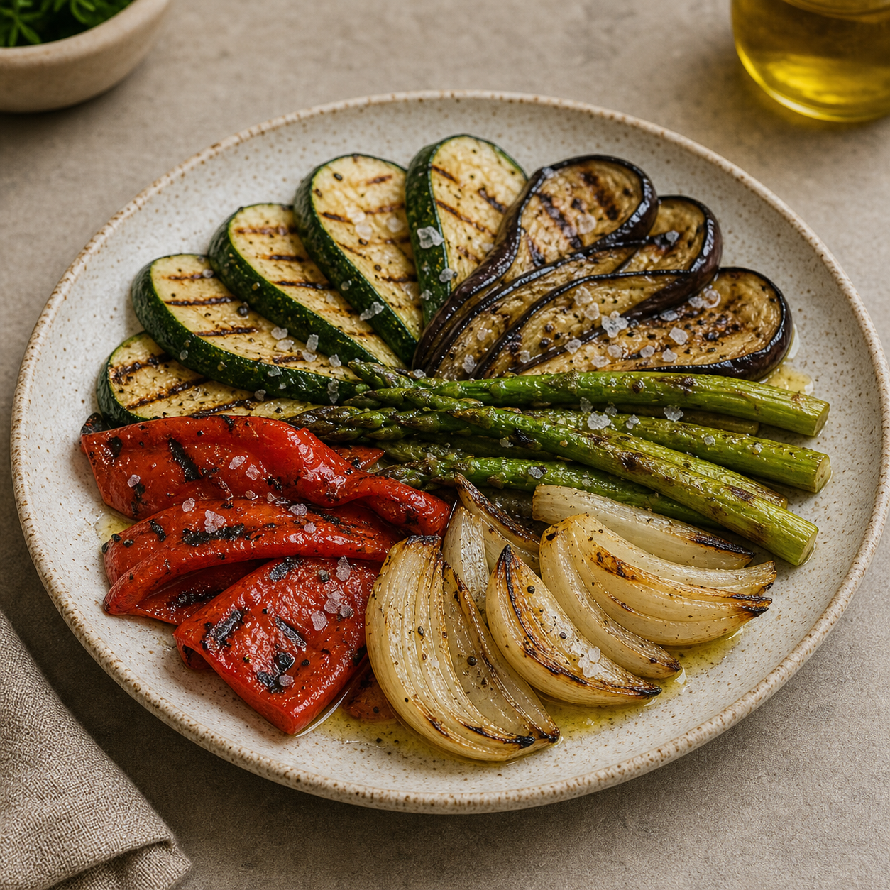 Grilled vegetables