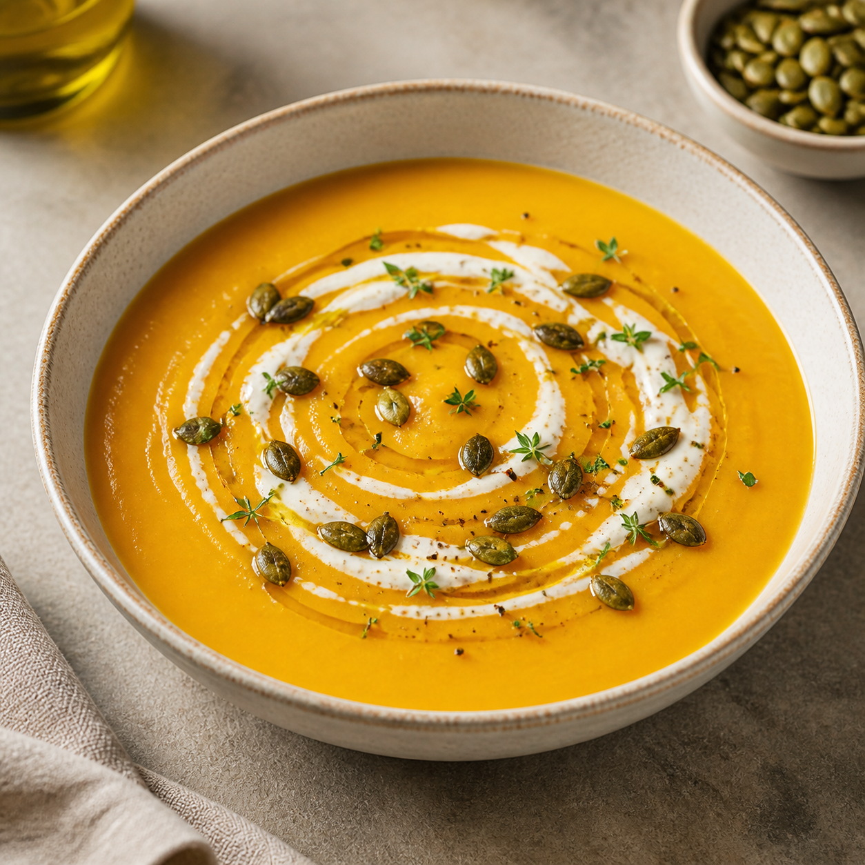 Pumpkin cream
